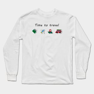 Time to Travel Long Sleeve T-Shirt